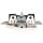 Wechselschalter McPower Flair, 250V~/10A, UP, weiß, 40er-Pack