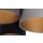 Deckenleuchte 080-01-053 3-flammig Velourschirm grau, dunkelgrau, schwarz, gold 50, 40, 30cm