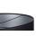 Pendelleuchte 0E0-004-50CM Lederschirm mit Steppung schwarz, silber  50 cm