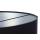 Pendelleuchte 0E0-063-60CM Stoffschirm Satin schwarz, silber  60 cm
