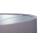 Pendelleuchte 0E0-066-50CM Stoffschirm satiniert grau, silber 50 cm